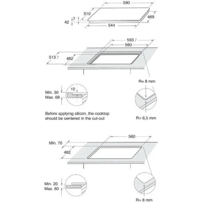 Whirlpool AKT 616 NB черный