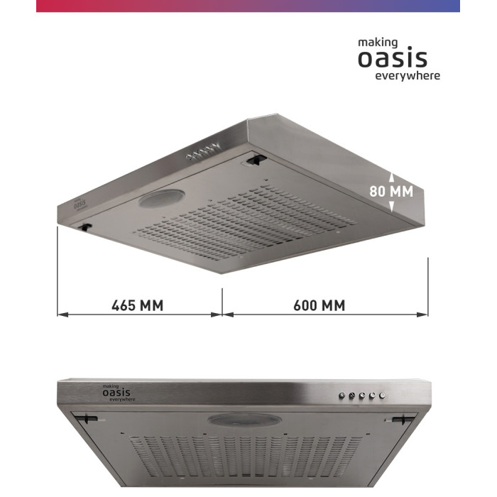Oasis PO-60S серебристый