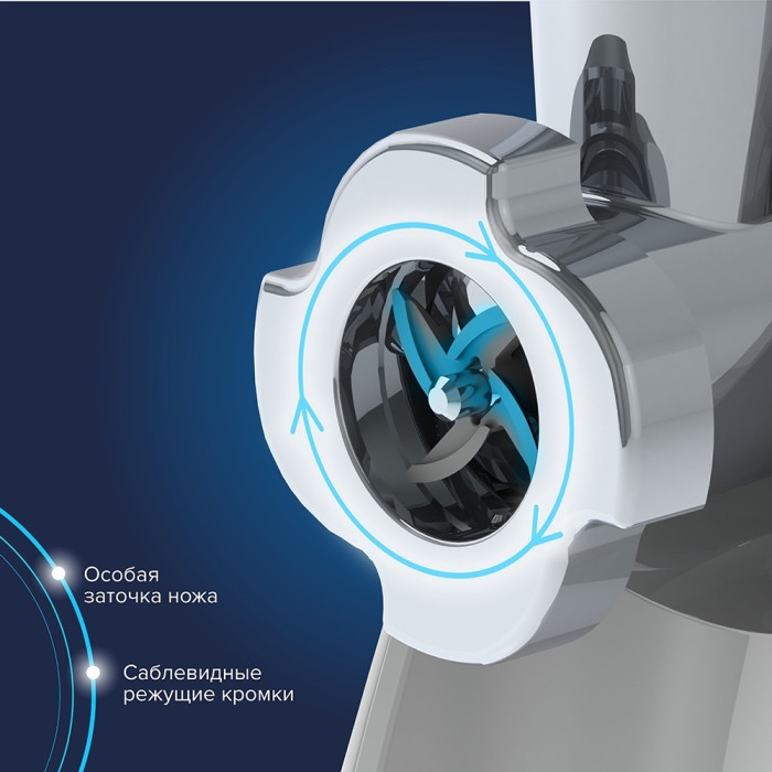 Мясорубка Аксион М 41.02 белый