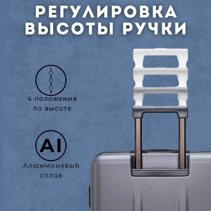 Чемодан NINETYGO Danube Luggage 24'' (New version) Синий