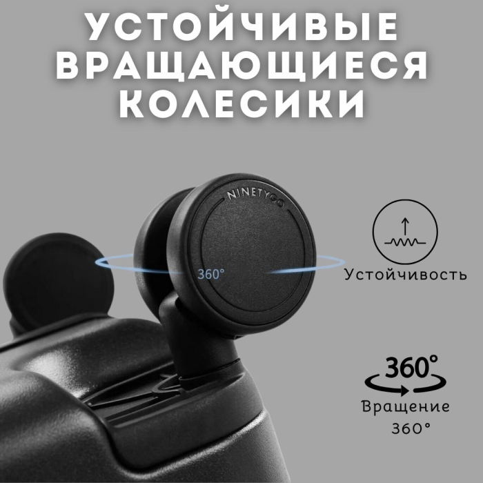 Чемодан NINETYGO Danube Luggage 24'' (New version) Синий