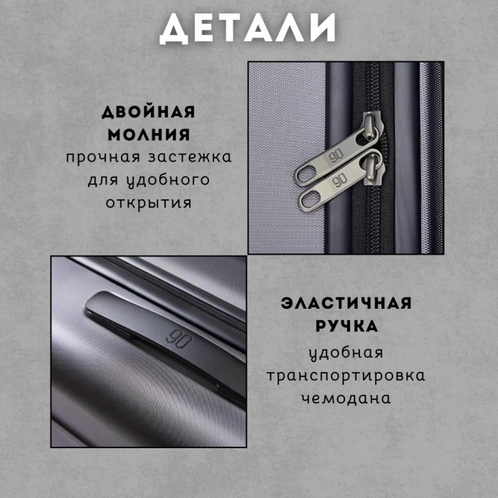 Чемодан NINETYGO Danube Luggage 24'' (New version) Синий
