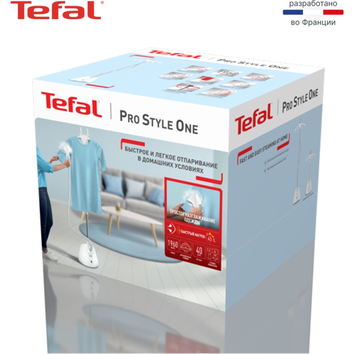 Отпариватель Tefal Pro Style One IT2R04F1 белый