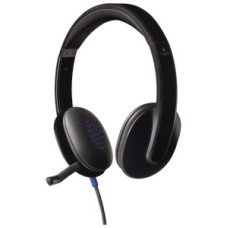 LOGITECH H540 Corded Headset - BLACK - USB<br>