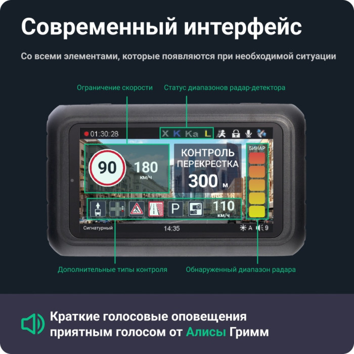 Видеорегистратор Roadgid Premier 3 черный