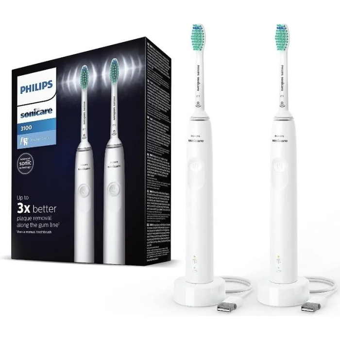 Philips звуковая HX3675/13 щетина средняя