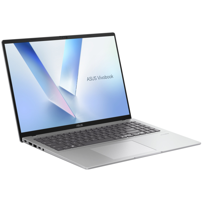 Ноутбук Asus 90NB15F2-M005M0 Vivobook 16 M1607KA-MB063W 16' WUXGA(1920x1200) IPS/AMD Ryzen AI 5 340 up to 4,8GHz (6C)/16GB/512GB/AMDRadeonGraphics/Wi-Fi 6/BT5.3/IR+FHD Camera/BKLT/Windows 11 Home/1Y/Cool Silver<br>