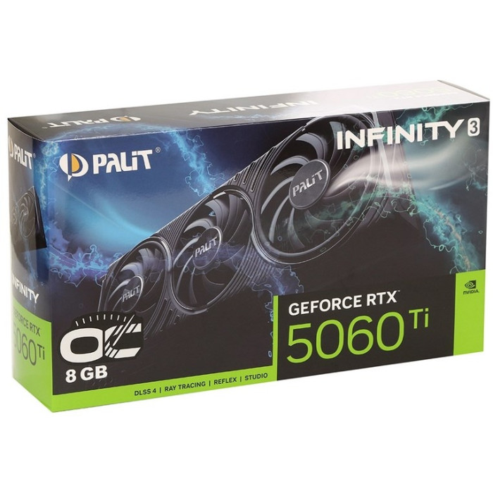 Palit RTX 5060 Ti Infinity 3 OC (NE7506TS19P1-GB2062S) 8 Гб