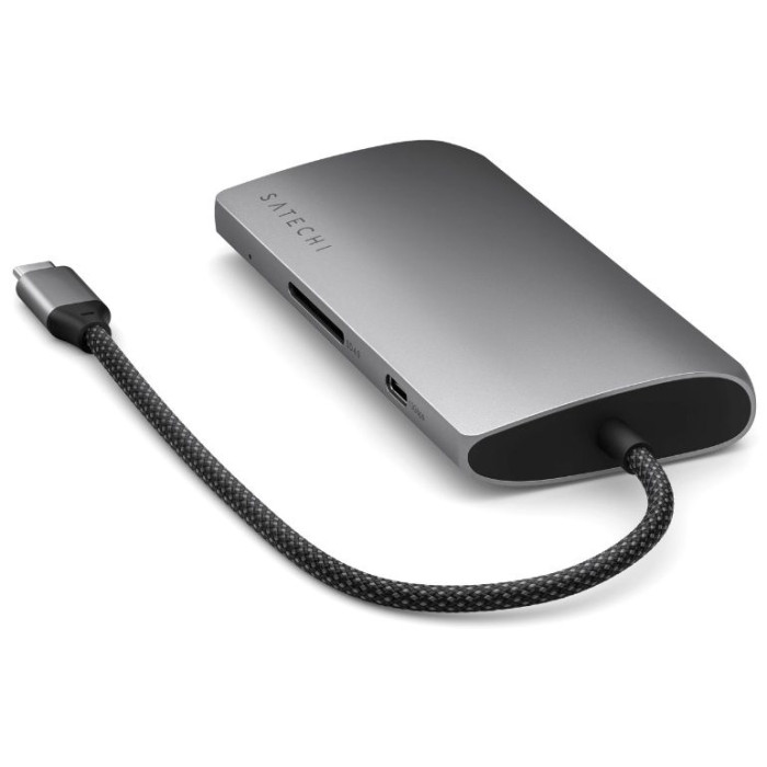 Док-станция Satechi ST-P8KEM серый