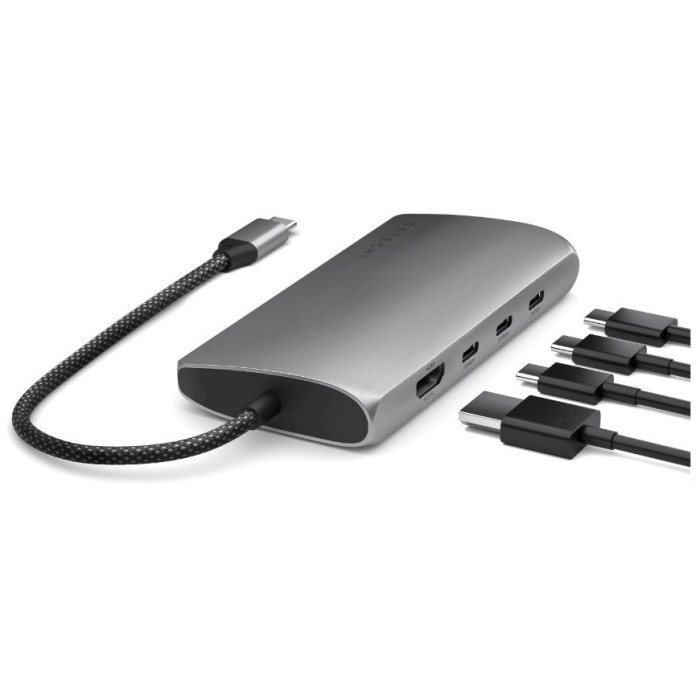 Док-станция Satechi ST-P8KEM серый