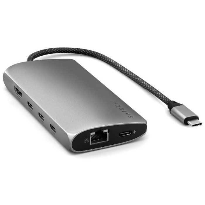 Док-станция Satechi ST-P8KEM серый