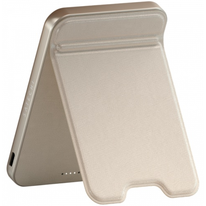 Внешний аккумулятор Satechi ST-B5Q2SW 5000 мАч 20 Вт бежевый