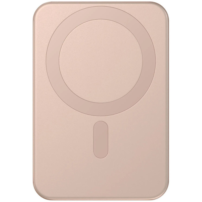 Внешний аккумулятор Satechi OntheGo Qi2 10K Magnetic Power Bank with Stand 10000 мАч 20 Вт розовый