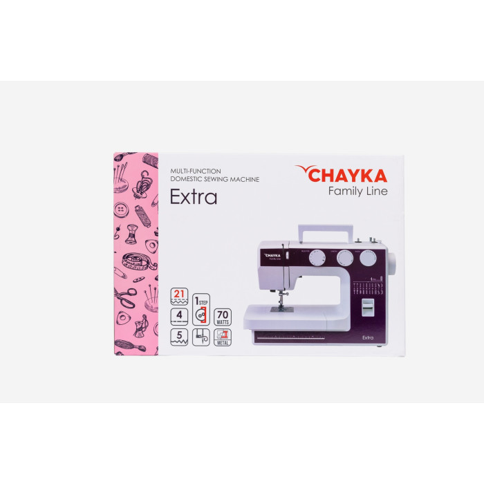 CHAYKA EXTRA белый, бордовый