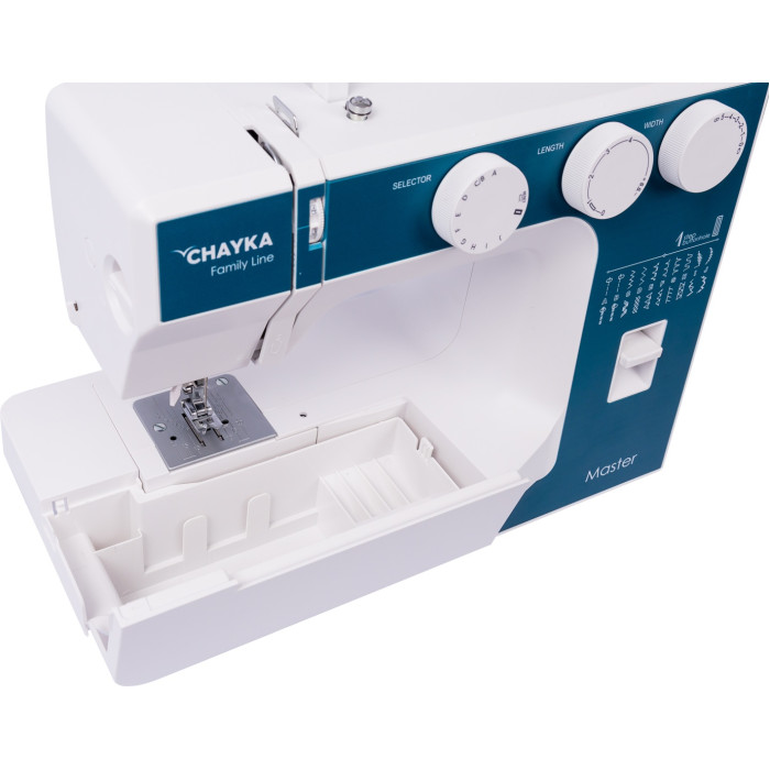 CHAYKA MASTER белый, бирюзовый