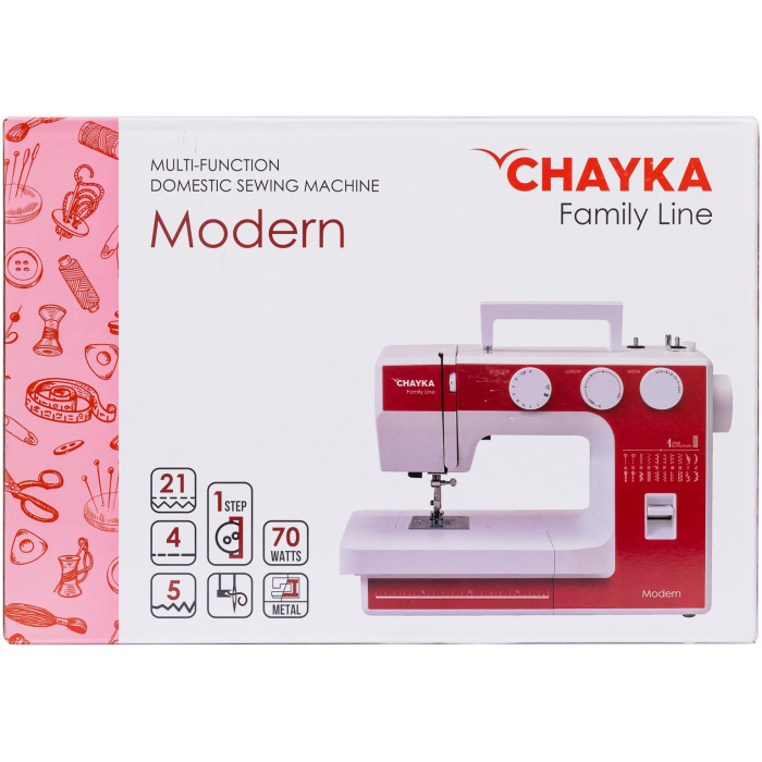 CHAYKA MODERN белый, красный