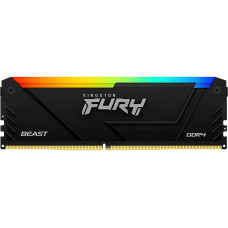 Оперативная память 16GB DDR4 3200MHz Kingston FURY Beast RGB Black CL16 KF432C16BB12A/16WP 36454