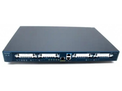 Маршрутизатор Cisco 1760 10/100 Modular Access Router with 2WIC/2VIC, 2VIC slots, 19-inch chassis