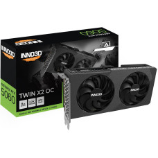 Inno3d Video Card RTX NVIDIA RTX 5060 8GB GDDR7 128-bit PCI Express Gen 5 550W 1x PCIe 8-pin cables<br>
