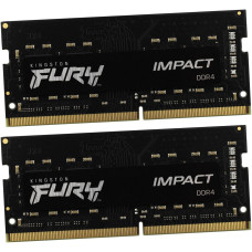 Kingston DRAM 16GB 3200MT/s DDR4 CL20 SODIMM (Kit of 2) FURY Impact<br>