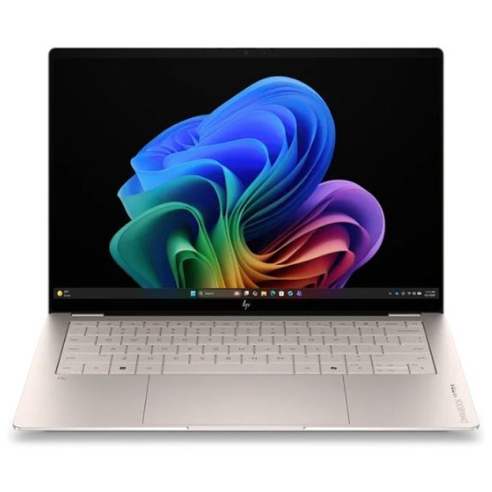 Ноутбук HP E1SF2EA OmniBook Ultra Laptop Next Gen AI 14-kd0021ci 14' 3K UWVA (2880 x 1800) Touch OLED/Intel Core Ultra 9 386H up to 4.9GHz (16C)/32GB/1TB SSD/Intel Graphics/Wi-Fi 7/BT6.0/5MP+IR/BKLT/Windows 11 Home/1Y/Silk sand aluminum