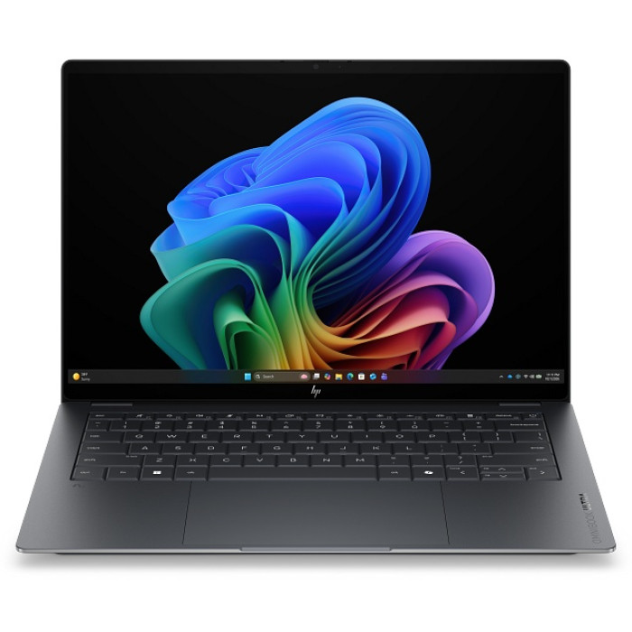 Ноутбук HP E1SF3EA OmniBook Ultra Laptop Next Gen AI 14-kd0022ci 14' 3K UWVA (2880 x 1800) Touch OLED/Intel Core Ultra 9 386H up to 4.9GHz (16C)/32GB/1TB SSD/Intel Graphics/Wi-Fi 7/BT6.0/5MP+IR/BKLT/Windows 11 Home/1Y/Eclipse gray