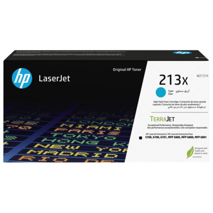 HP W2131X голубой (cyan)