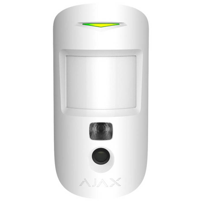 Ajax MotionCam HDR белый Датчик движения с фотоподтверждением тревог