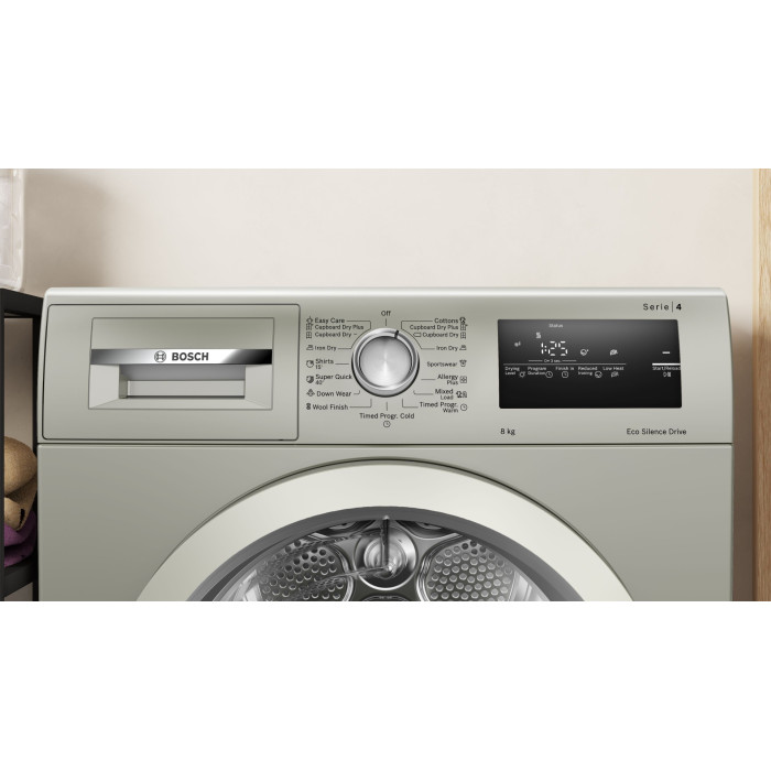 Bosch WTN86202ME серебристый