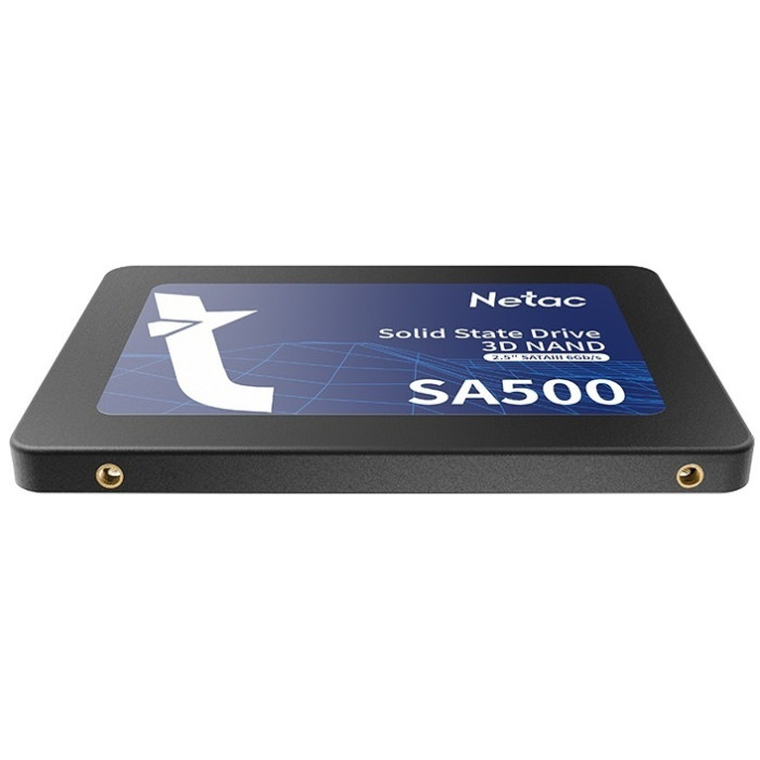 Netac SA500 2.5 SATAIII 3D NAND SSD 512GB, R/W up to 520/450MB/s<br>