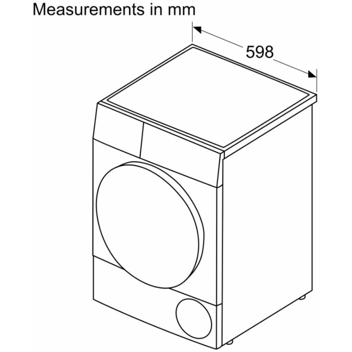 Bosch WQB245B0ME белый