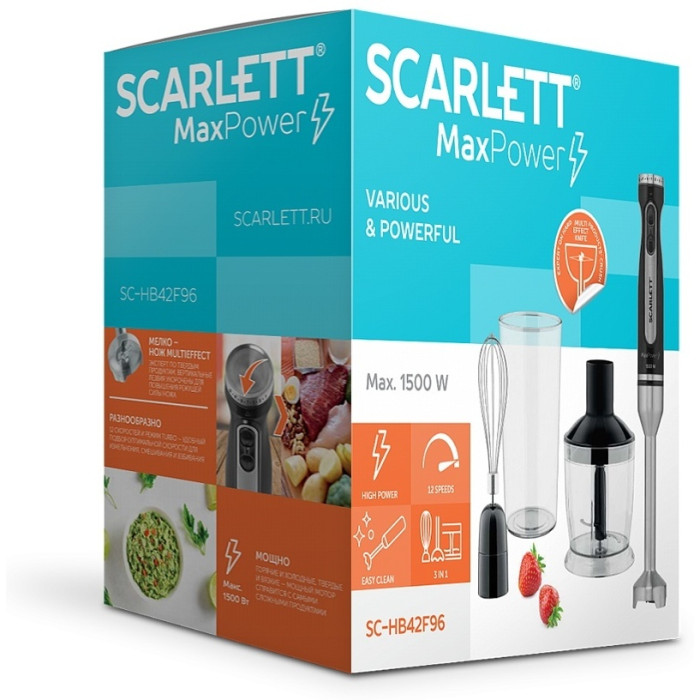 Погружной Scarlett SC-HB42F96 черный