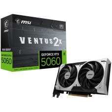 Видеокарта MSI GeForce RTX 5060 8G VENTUS 2X OC V1, 8Gb GDDR7 128bit 1xHDMI 3xDP G5060-8V2CV1