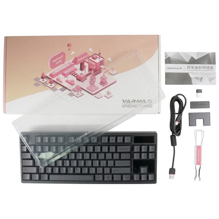 Клавиатура Varmilo Charcoal VA80 Kailh Prestige Silent