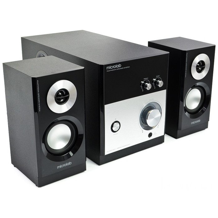 Microlab M-880 черный-серебристый