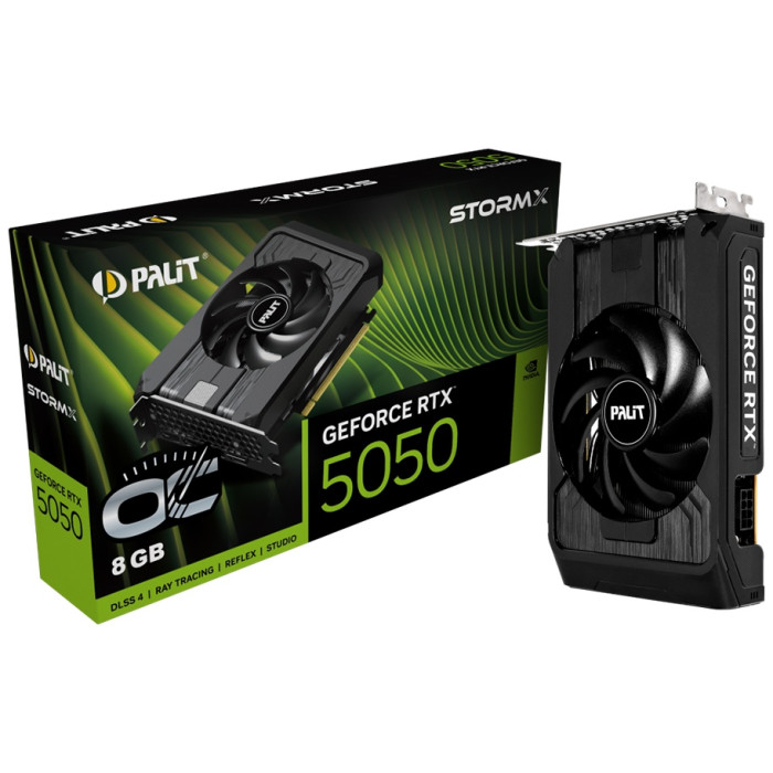 Palit RTX5050 STORMX OC 8G (NE65050T19P1-GB2070F) 8 Гб