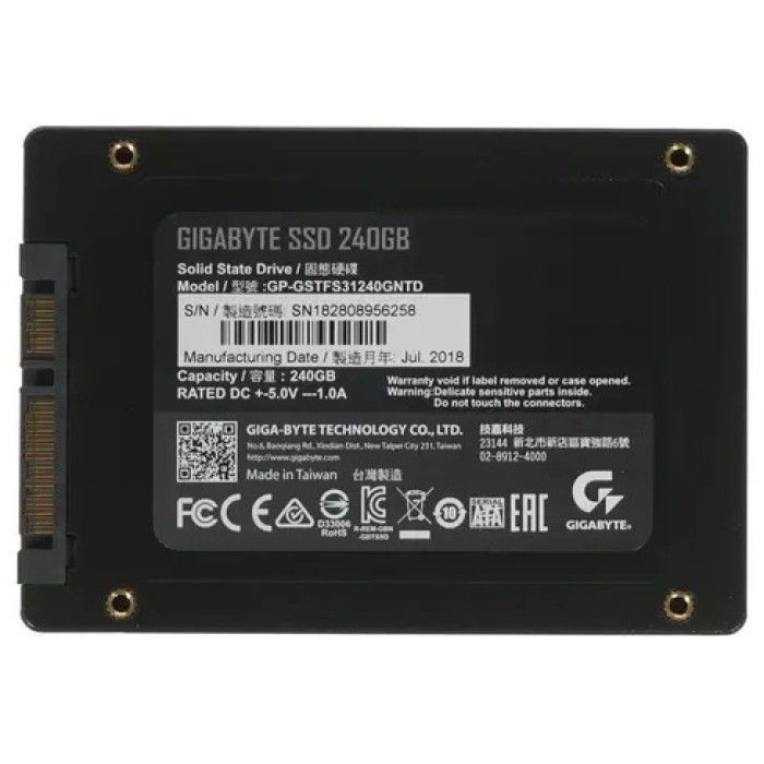 SSD GIGABYTE GP-GSTFS31240GNTD 240 ГБ