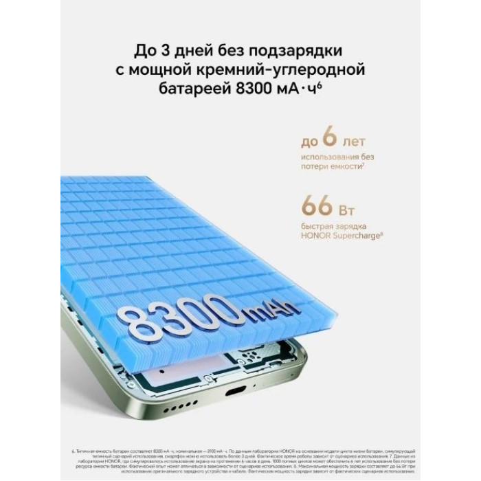Смартфон HONOR X9d MTN-NX1 12GB RAM 256GB ROM Midnight Black