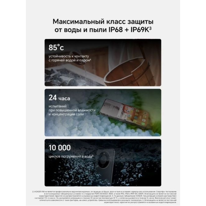 Смартфон HONOR X9d MTN-NX1 12GB RAM 256GB ROM Midnight Black