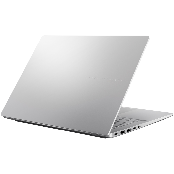 Ноутбук Asus 90NB16J1-M006L0 Vivobook S14 S3407CA-LY092W 14' WUXGA (1920 x 1200) IPS/Intel Core Ultra 5 225H up to 4.9 GHz (14C)/16GB/512GB/Intel Graphics/Wi-Fi 6/BT5.3/IR+FHD Camera/BKLT/Windows 11 Home/1Y/Cool Silver<br>
