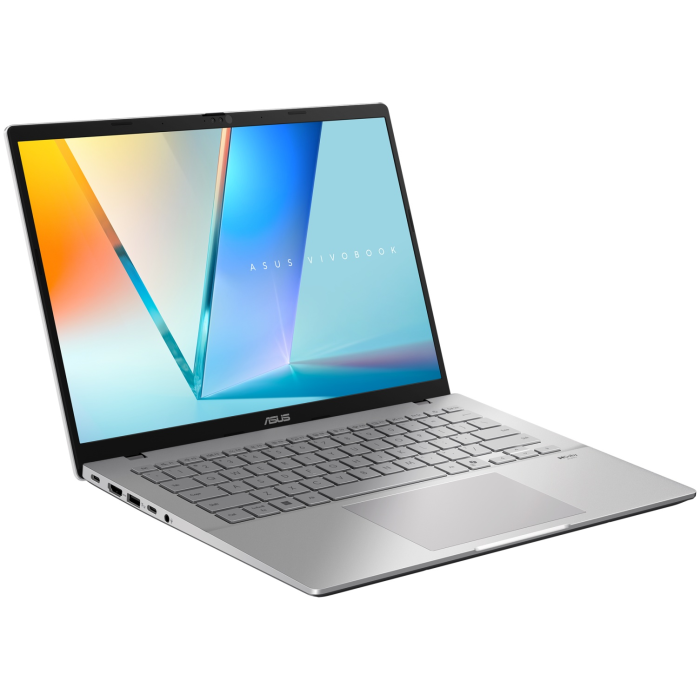 Ноутбук Asus 90NB16J1-M006L0 Vivobook S14 S3407CA-LY092W 14' WUXGA (1920 x 1200) IPS/Intel Core Ultra 5 225H up to 4.9 GHz (14C)/16GB/512GB/Intel Graphics/Wi-Fi 6/BT5.3/IR+FHD Camera/BKLT/Windows 11 Home/1Y/Cool Silver<br>