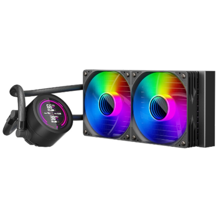 Кулер 1STPLAYER TS4-240-BK черный