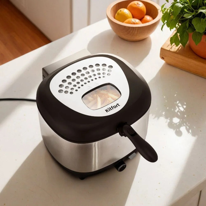 Kitfort КТ-6838 черно-серебристый