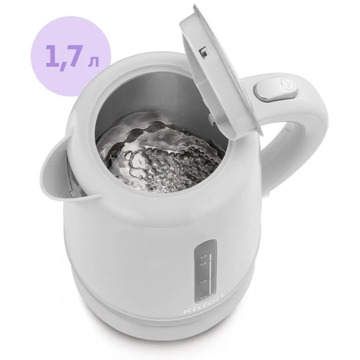 Электрочайник Kitfort КТ-8705 белый