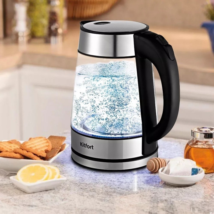 Электрочайник Kitfort КТ-6118 черный