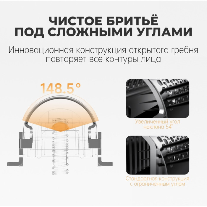 Электробритва Laifen T1 Pro сеточная от аккумулятора