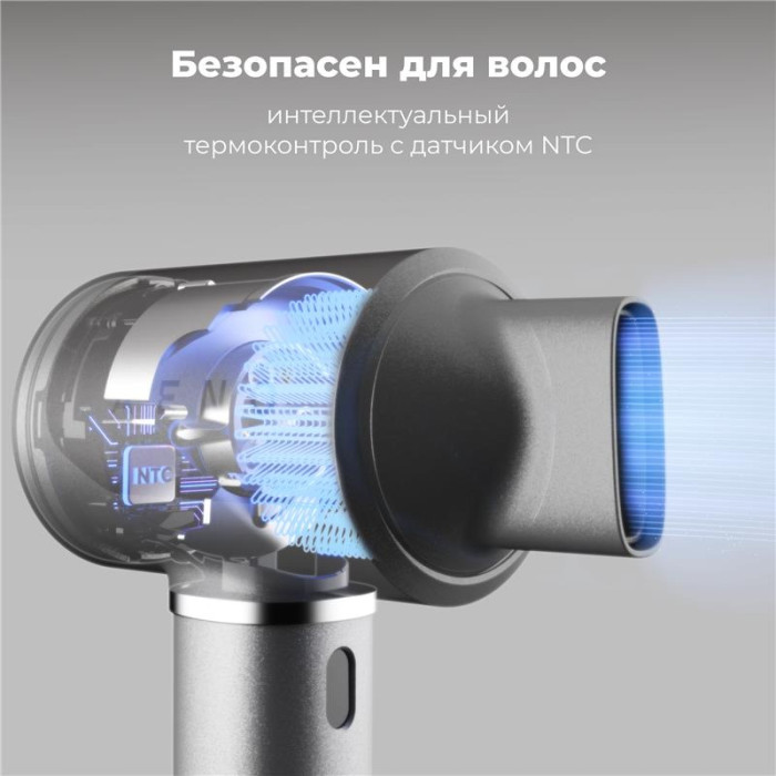 AENO AHD0005B фен 1500 Вт темно-серый