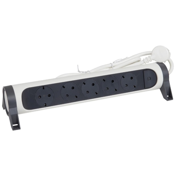 Сетевой фильтр Legrand Премиум 5x2К+З 1,5м 1.5 м