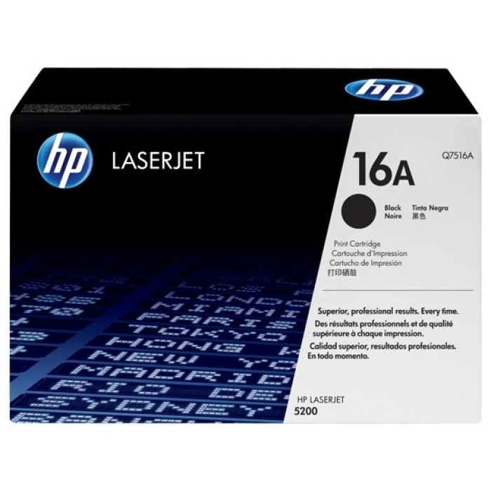 Картридж HP 16A Black LaserJet Print Cartridge for LaserJet 5200