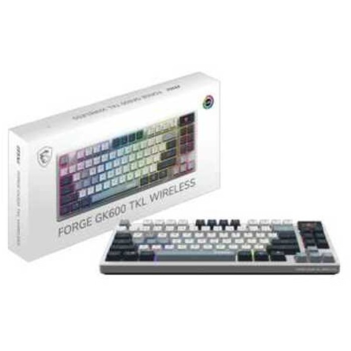 MSI FORGE GK600 TKL W SKY белый